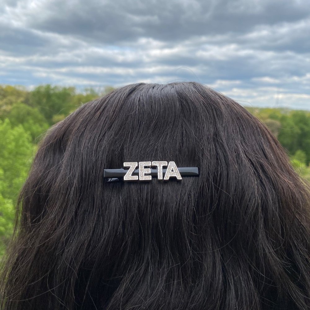 Zeta Phi Beta Hair clips buy one get one free